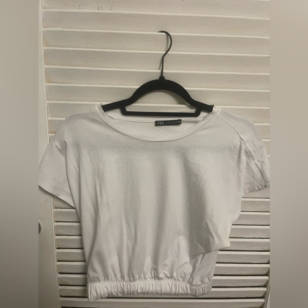 Zara basic white shirt